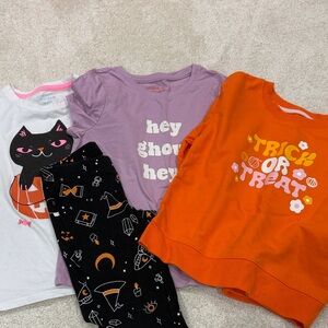 Cat & Jack Girls Halloween Bundle Size 4/5